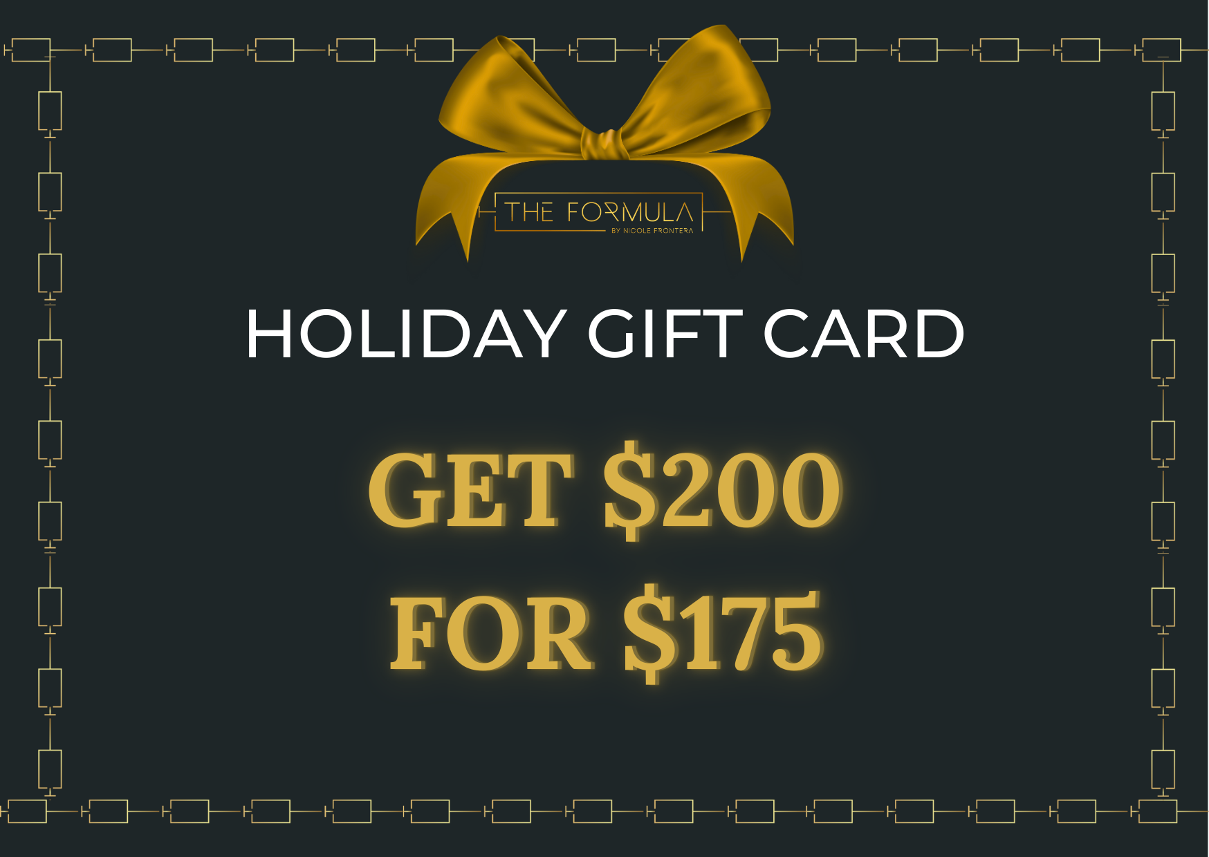 get $200 for $175 med spa gift card - get $200 for $175