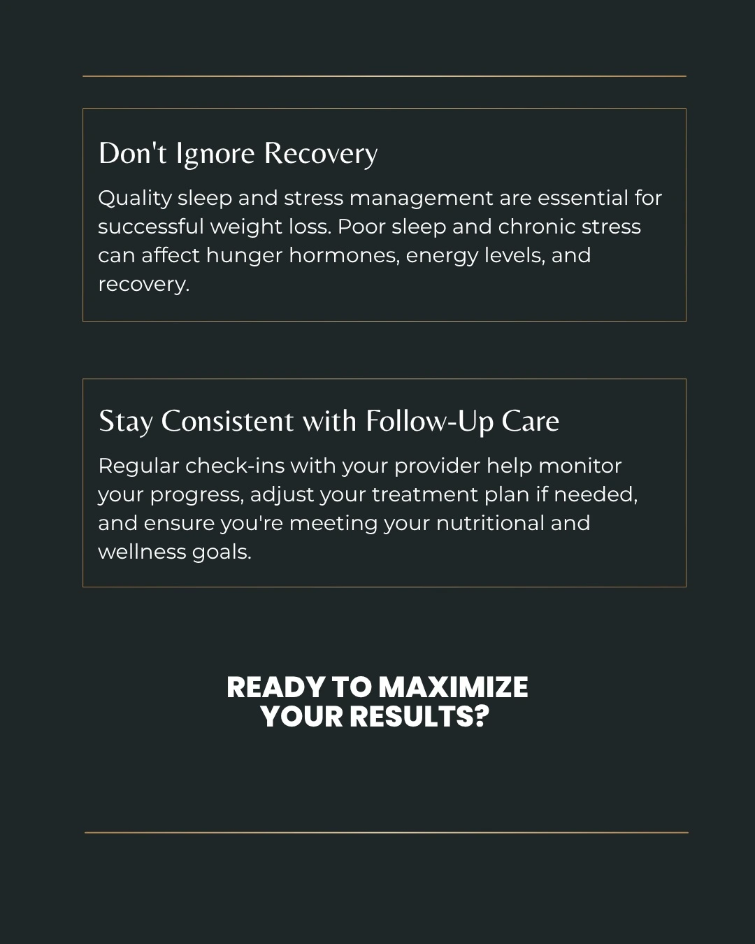 maximize weight loss program